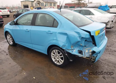 2014 Chevrolet Sonic Ls Auto из США, поврежденный, VIN 1G1JA5SH4E4158111